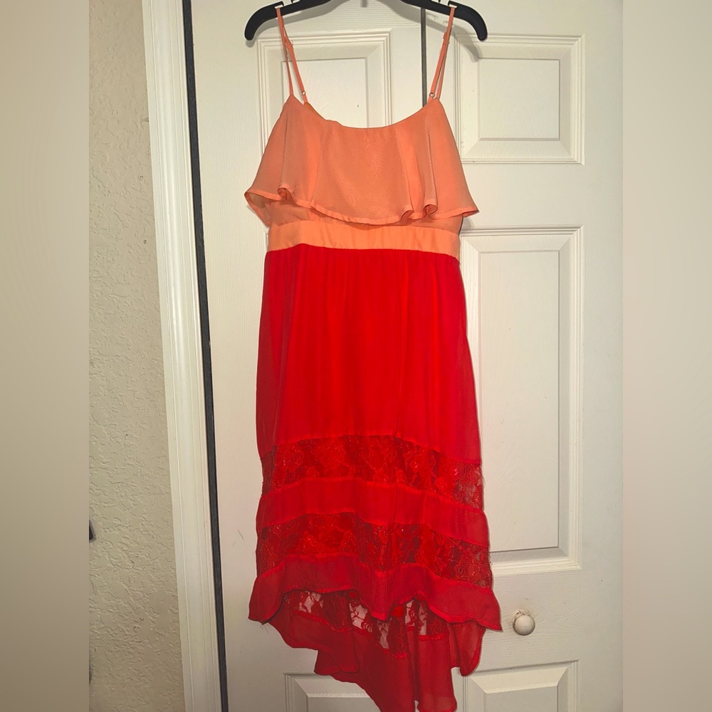 Women’s Strap High-Low Dress